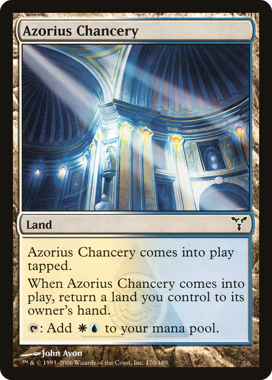 Azorius Chancery [Dissension] Foil