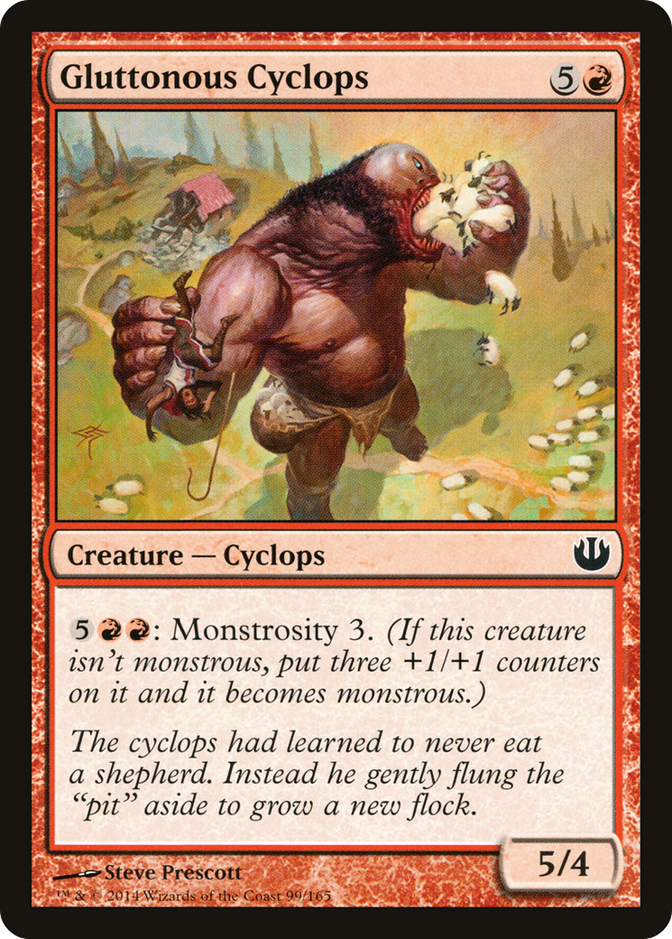 Gluttonous Cyclops [Journey into Nyx] | Silver Goblin