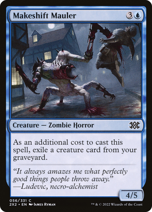 Makeshift Mauler [Double Masters 2022] Foil