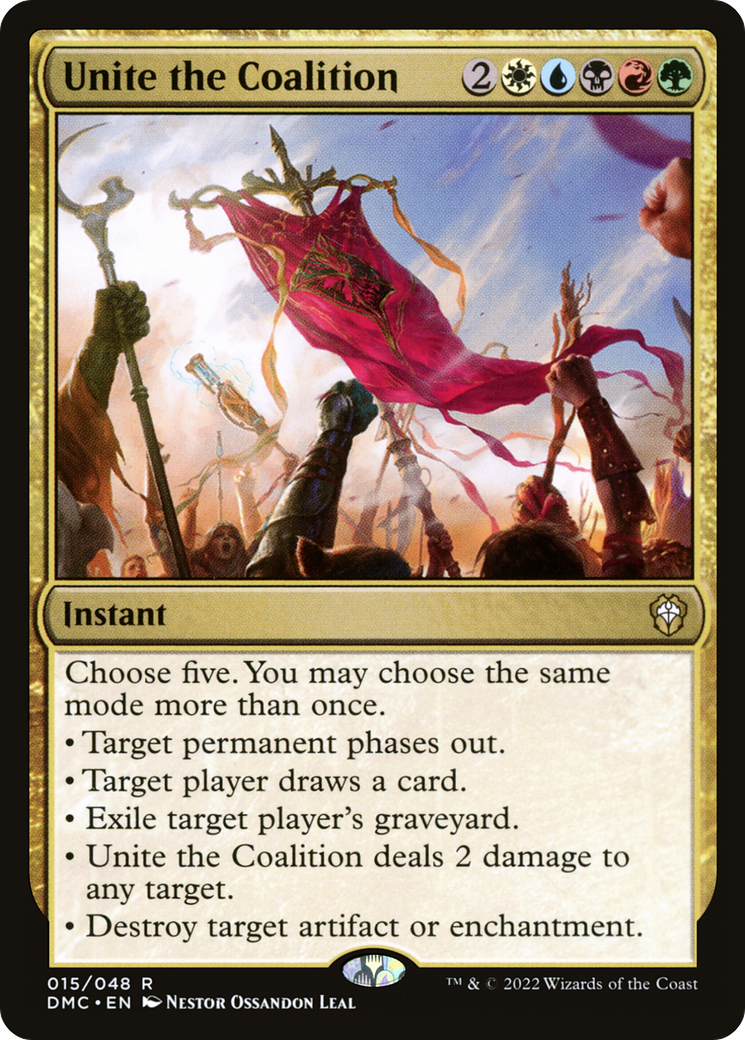 Unite the Coalition [Dominaria United Commander] | Silver Goblin