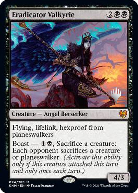 Eradicator Valkyrie (Promo Pack) [Kaldheim Promos] | Silver Goblin