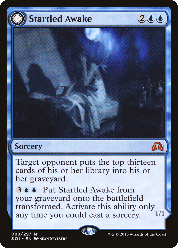 Startled Awake // Persistent Nightmare [Shadows over Innistrad] | Silver Goblin