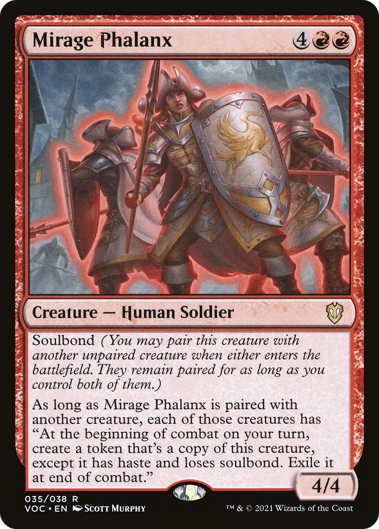 Mirage Phalanx [Innistrad: Crimson Vow Commander] | Silver Goblin