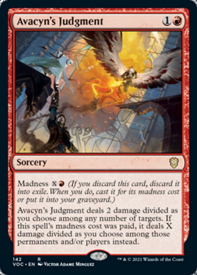 Avacyn's Judgment [Innistrad: Crimson Vow Commander] | Silver Goblin