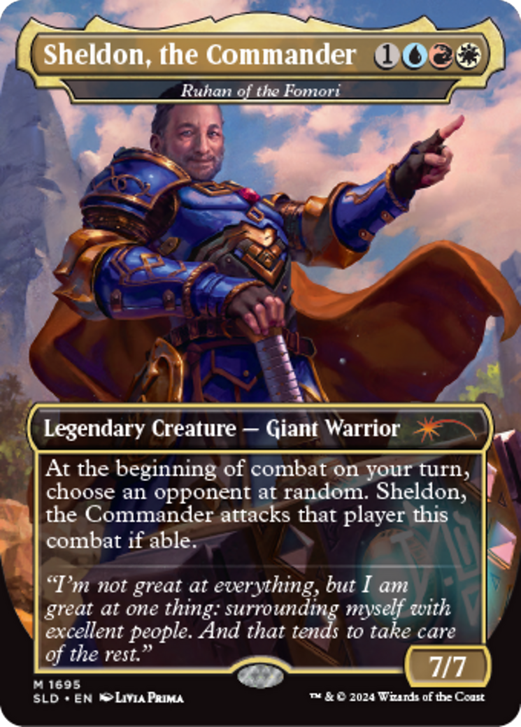 Ruhan of the Fomori - Sheldon, the Commander [Secret Lair: Sheldon's Spellbook] | Silver Goblin