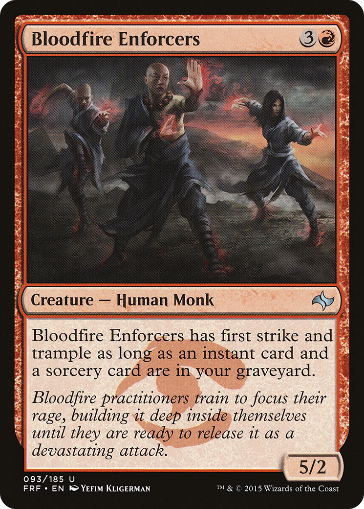 Bloodfire Enforcers [Fate Reforged] Foil