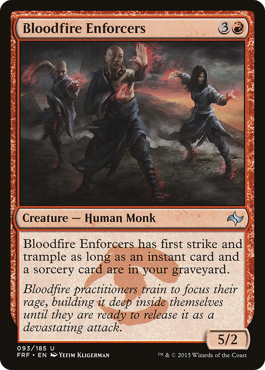 Bloodfire Enforcers [Fate Reforged] Foil
