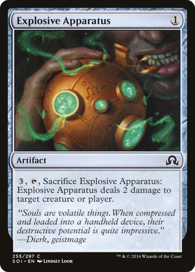 Explosive Apparatus [Shadows over Innistrad] | Silver Goblin