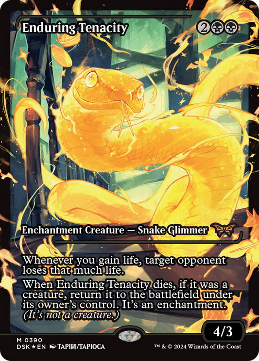 Enduring Tenacity: (Showcase) Foil (390)