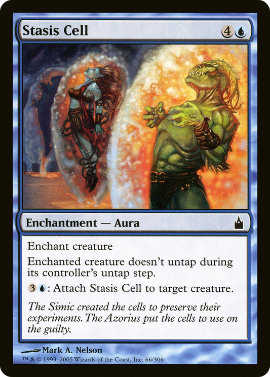 Stasis Cell [Ravnica: City of Guilds] Foil