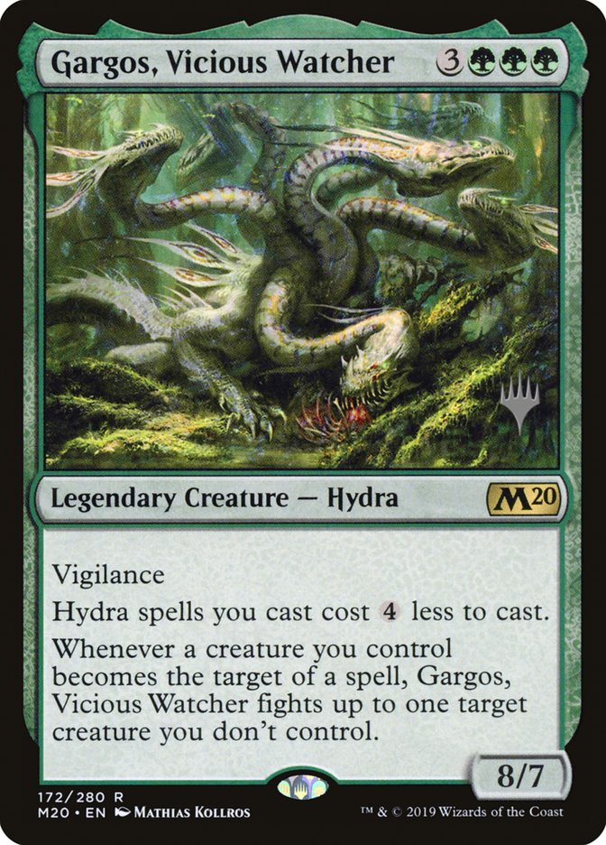 Gargos, Vicious Watcher (Promo Pack) [Core Set 2020 Promos] | Silver Goblin