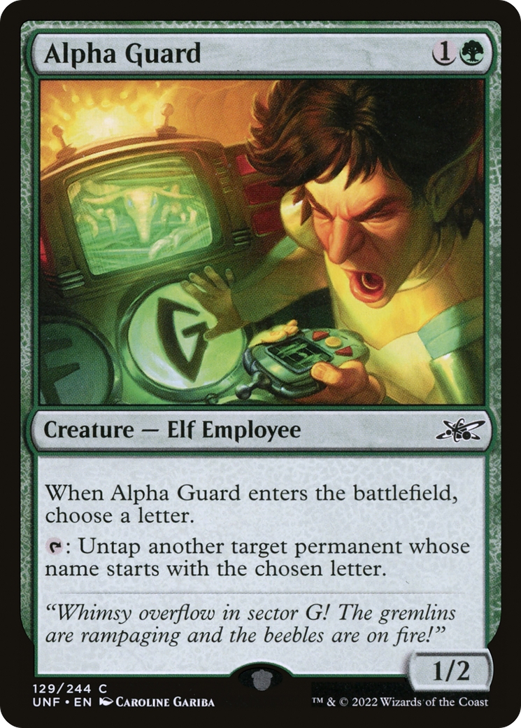 Alpha Guard [Unfinity] Foil