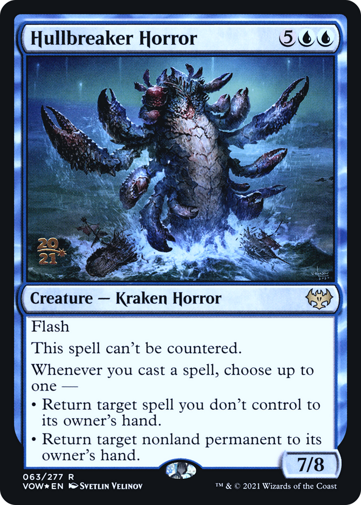 Hullbreaker Horror [Innistrad: Crimson Vow Prerelease Promos] | Silver Goblin