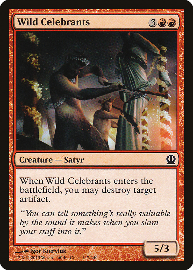 Wild Celebrants [Theros] | Silver Goblin