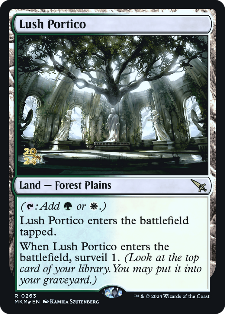 Lush Portico [Murders at Karlov Manor Prerelease Promos] | Silver Goblin