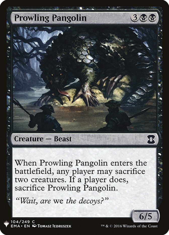Prowling Pangolin [Mystery Booster] | Silver Goblin