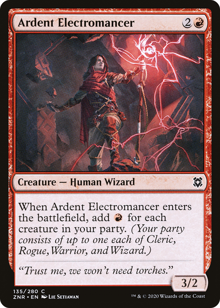 Ardent Electromancer [Zendikar Rising] Foil