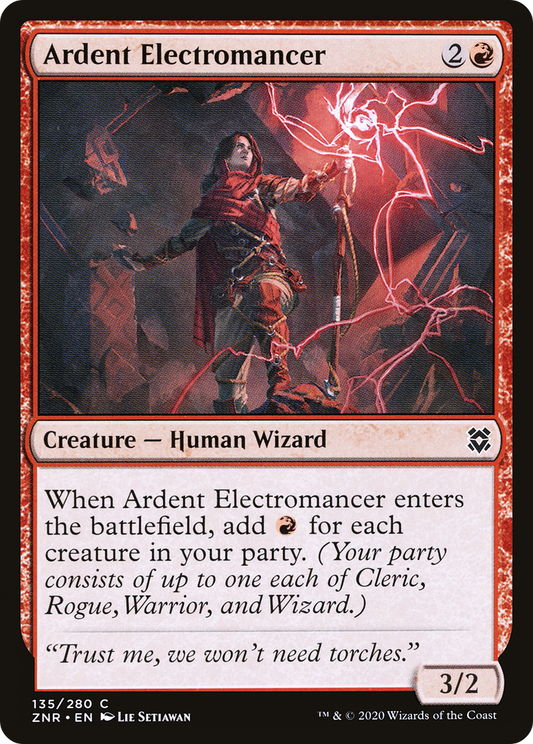 Ardent Electromancer [Zendikar Rising] Foil