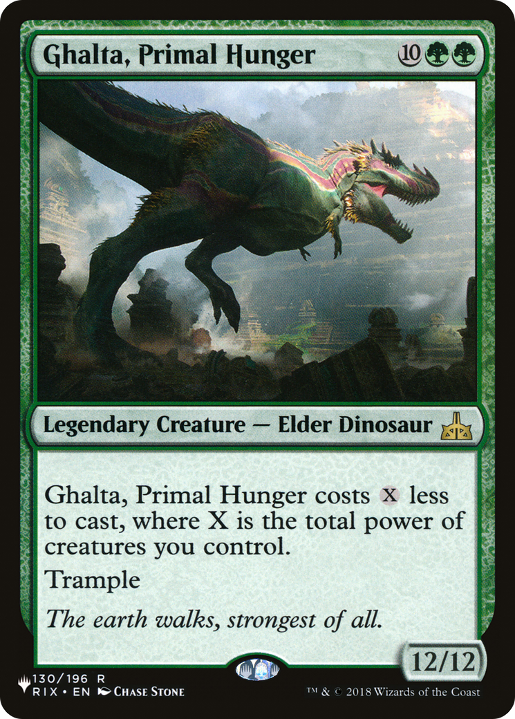 Ghalta, Primal Hunger [The List] | Silver Goblin