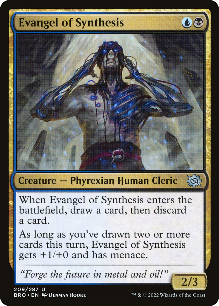 Evangel of Synthesis [The Brothers' War] | Silver Goblin