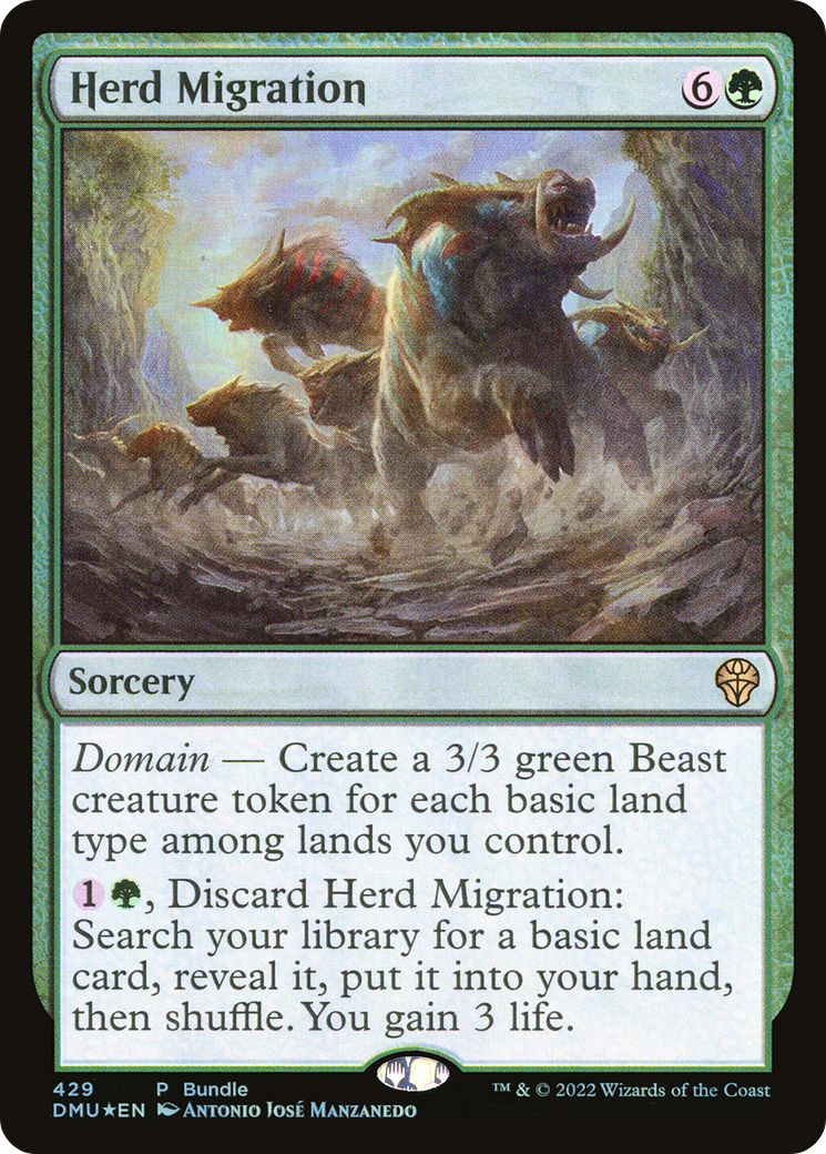 Herd Migration (Bundle) [Dominaria United] | Silver Goblin