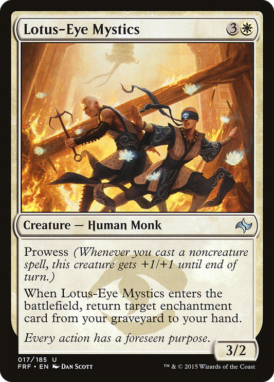 Lotus-Eye Mystics [Fate Reforged] Foil