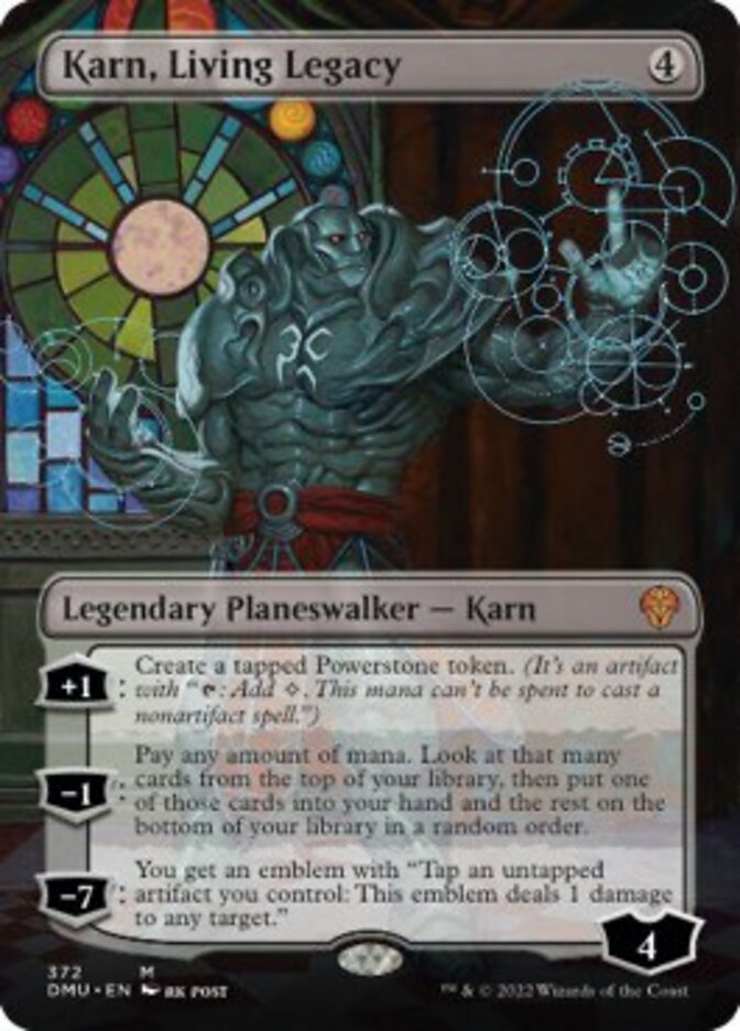 Karn, Living Legacy (Borderless) [Dominaria United] | Silver Goblin