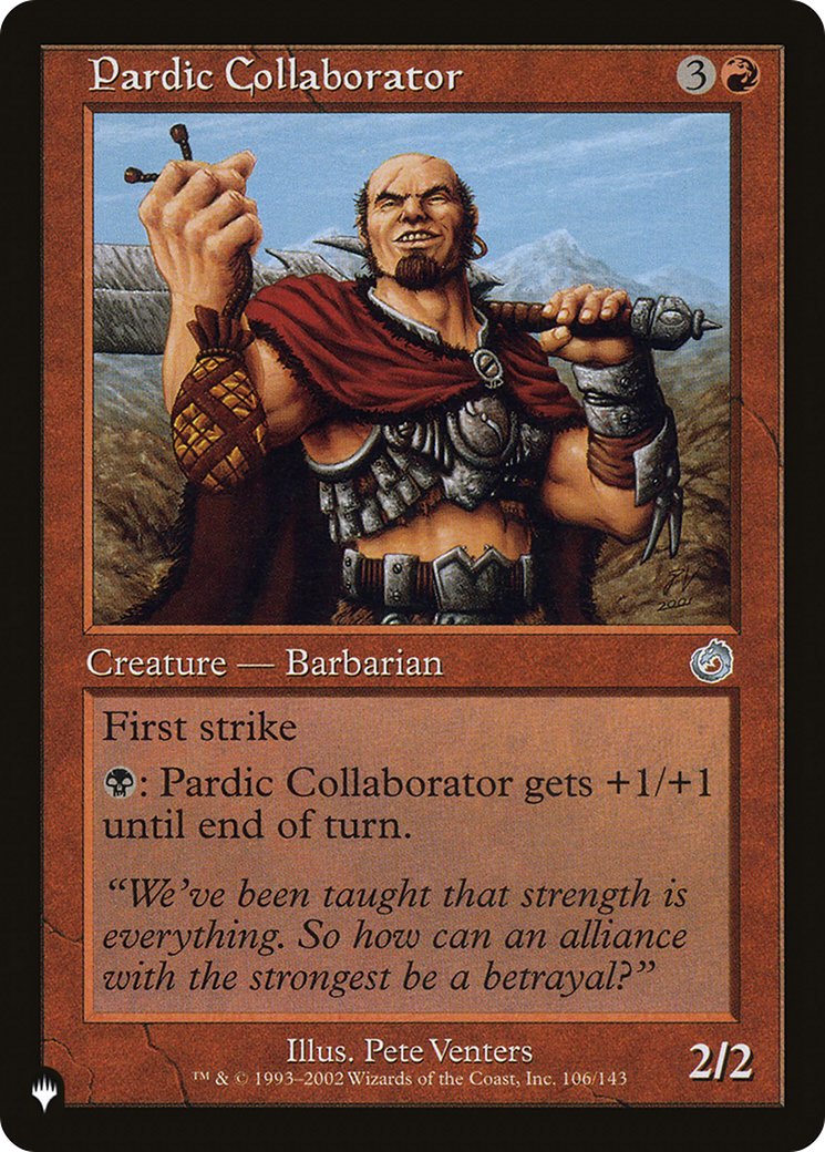 Pardic Collaborator [The List] | Silver Goblin