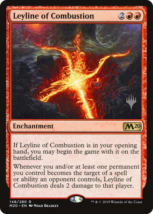 Leyline of Combustion (Promo Pack) [Core Set 2020 Promos]