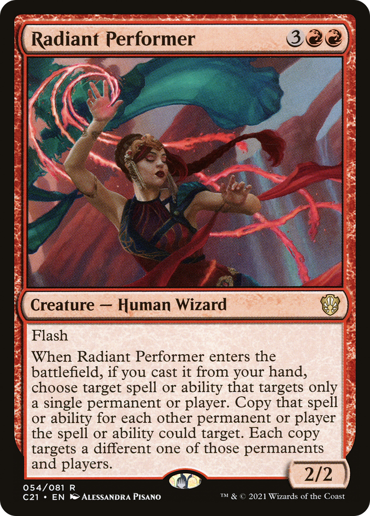 Radiant Performer [Commander 2021] | Silver Goblin