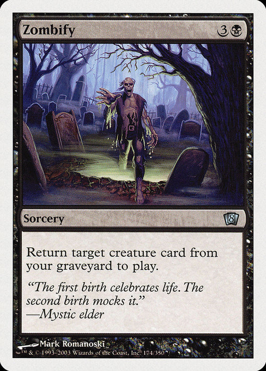 Zombify [Eighth Edition] Foil