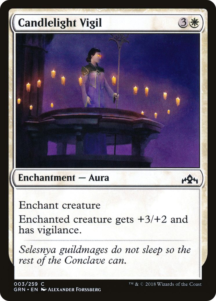 Candlelight Vigil [Guilds of Ravnica] | Silver Goblin