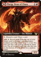 Plargg, Dean of Chaos // Augusta, Dean of Order (Extended Art) [Strixhaven: School of Mages] | Silver Goblin