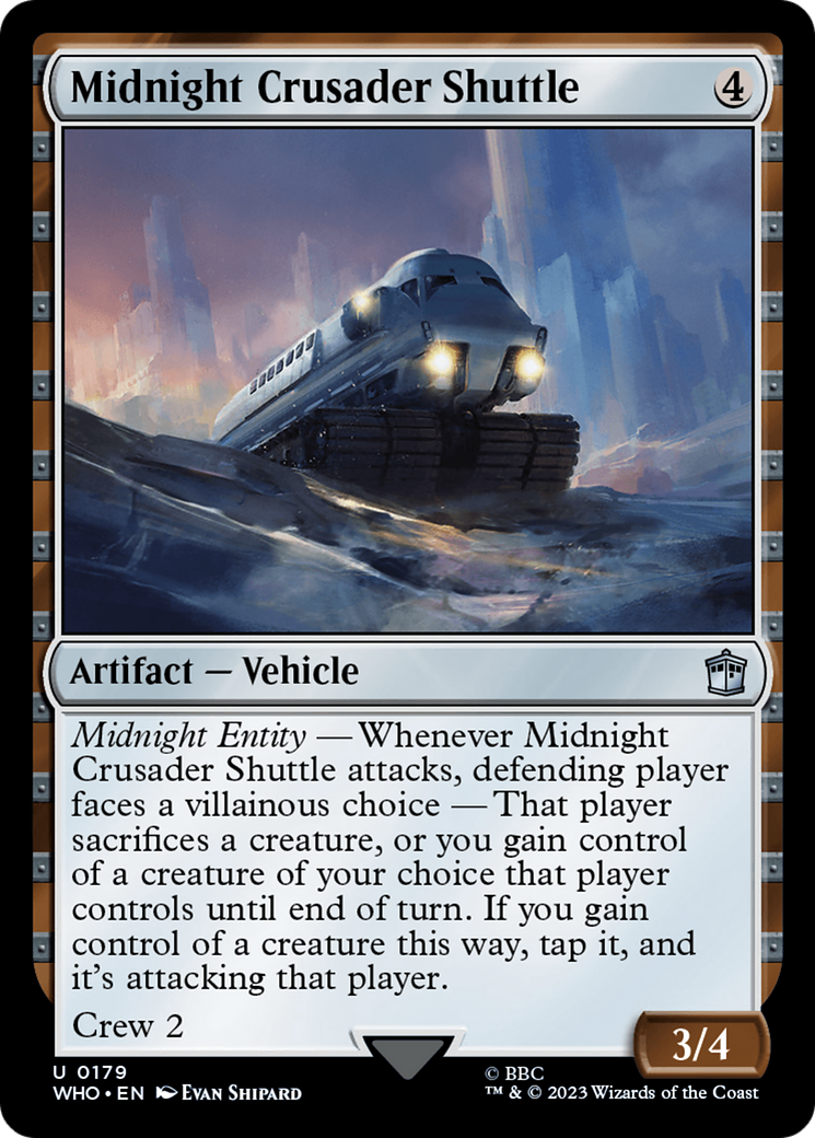 Midnight Crusader Shuttle [Doctor Who] | Silver Goblin