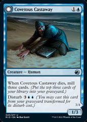 Covetous Castaway // Ghostly Castigator [Innistrad: Midnight Hunt] | Silver Goblin