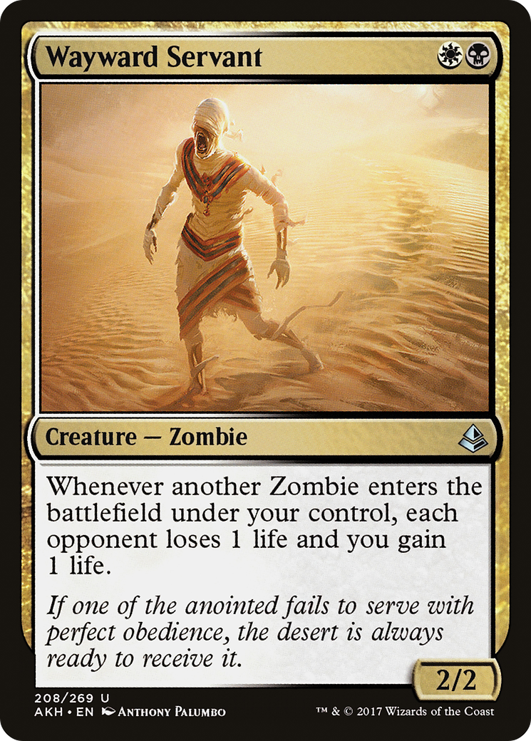 Wayward Servant [Amonkhet] | Silver Goblin