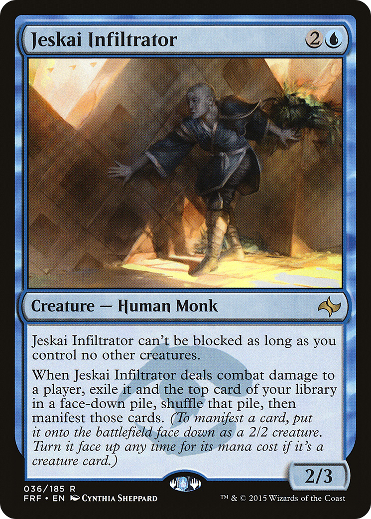 Jeskai Infiltrator [Fate Reforged] Foil