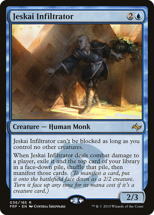 Jeskai Infiltrator [Fate Reforged] Foil