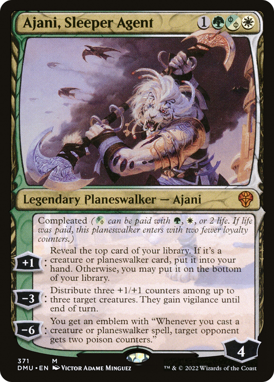 Ajani, Sleeper Agent (Showcase) [Dominaria United] Foil