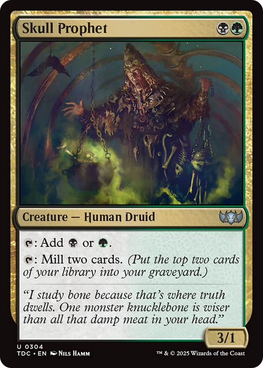 Skull Prophet (304) - Commander: Tarkir: Dragonstorm
