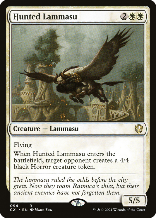 Hunted Lammasu [Commander 2021]