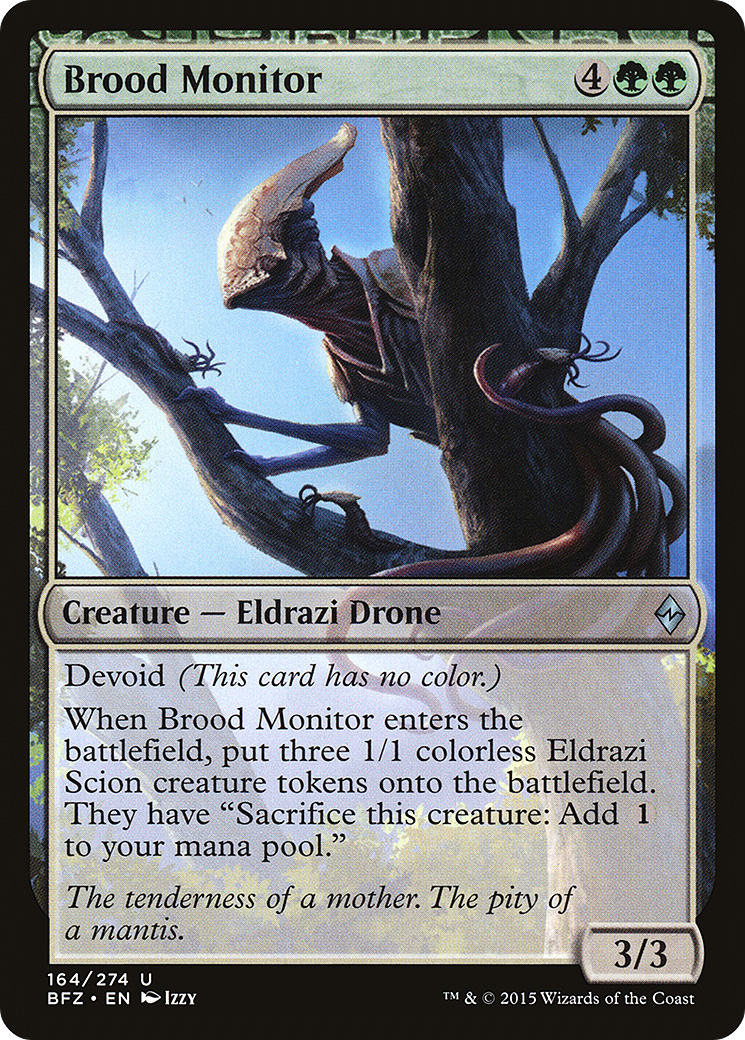 Brood Monitor [Battle for Zendikar] | Silver Goblin