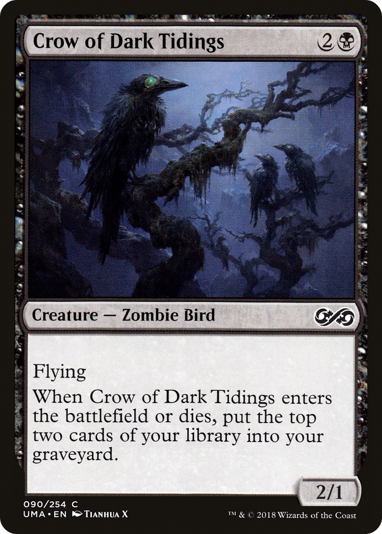 Crow of Dark Tidings (UMA090)  - Ultimate Masters | Silver Goblin