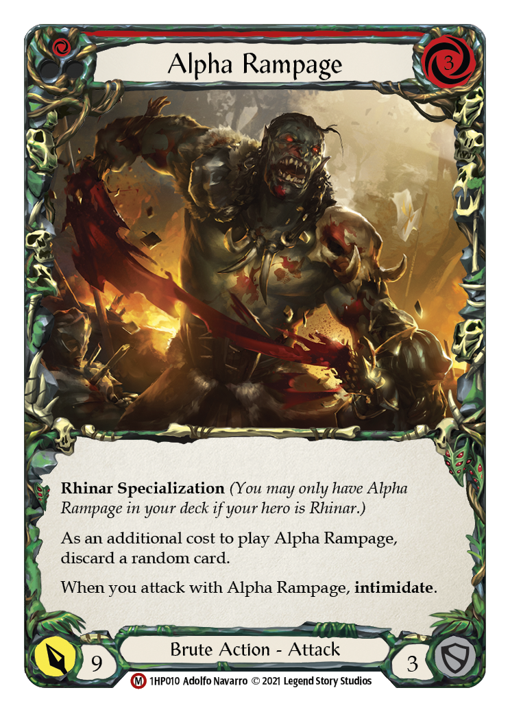 Alpha Rampage [1HP010] (History Pack 1) | Silver Goblin