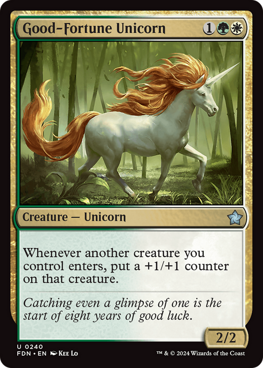 Good-Fortune Unicorn (240)