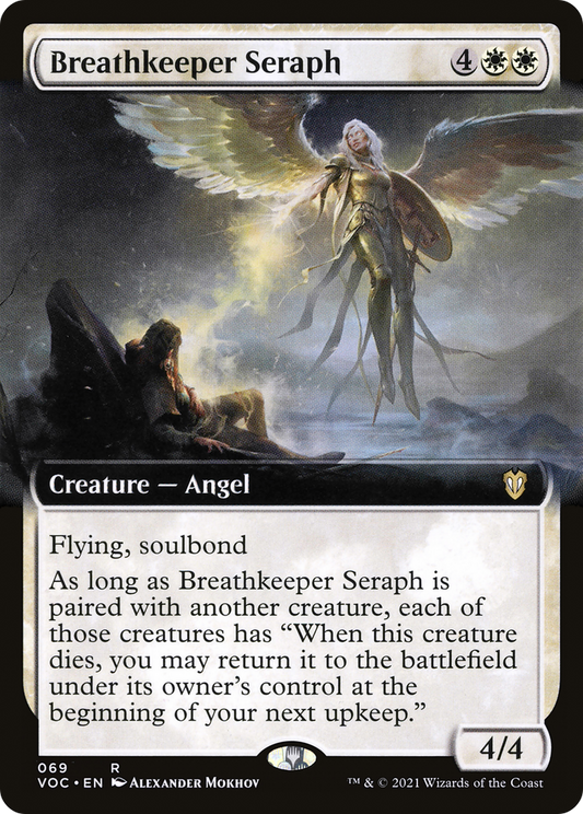 Breathkeeper Seraph (Extended Art) [Innistrad: Crimson Vow Commander]