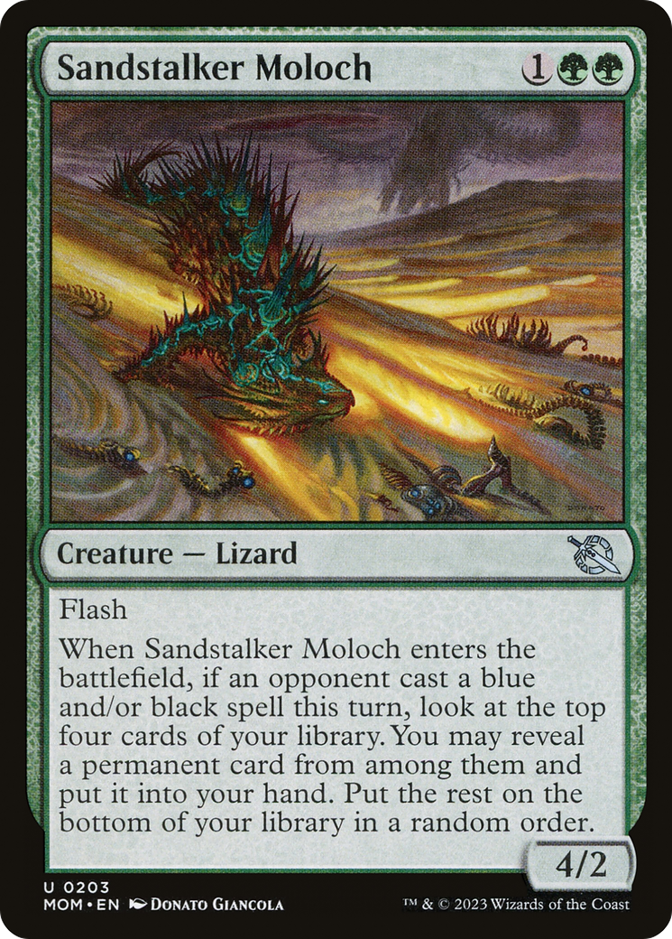 Sandstalker Moloch [March of the Machine] | Silver Goblin