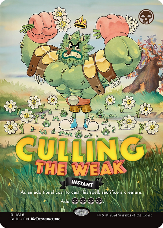 Culling the Weak (1818) Foil - Secret Lair Drop