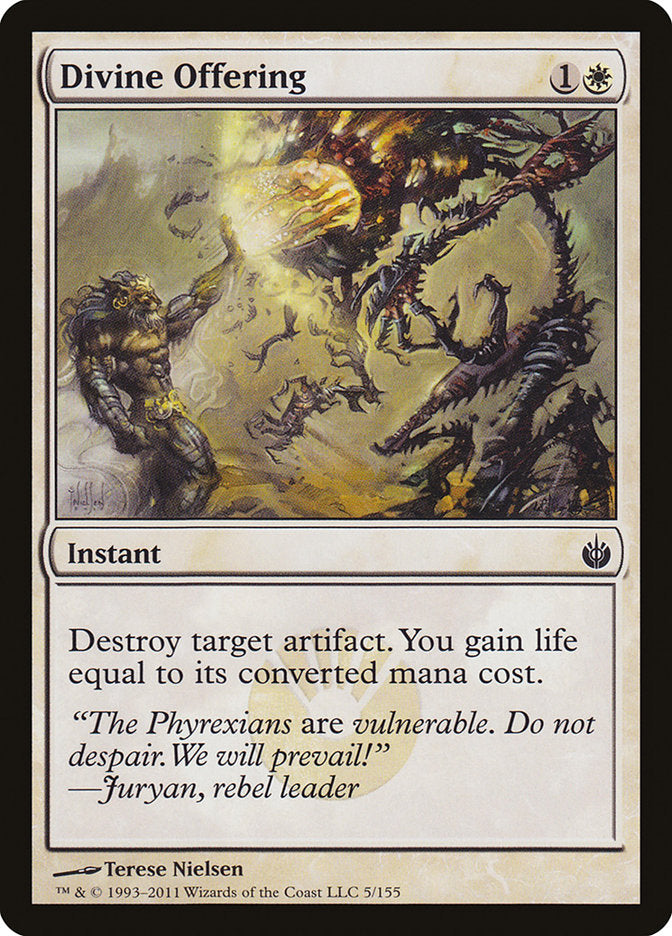 Divine Offering [Mirrodin Besieged] | Silver Goblin