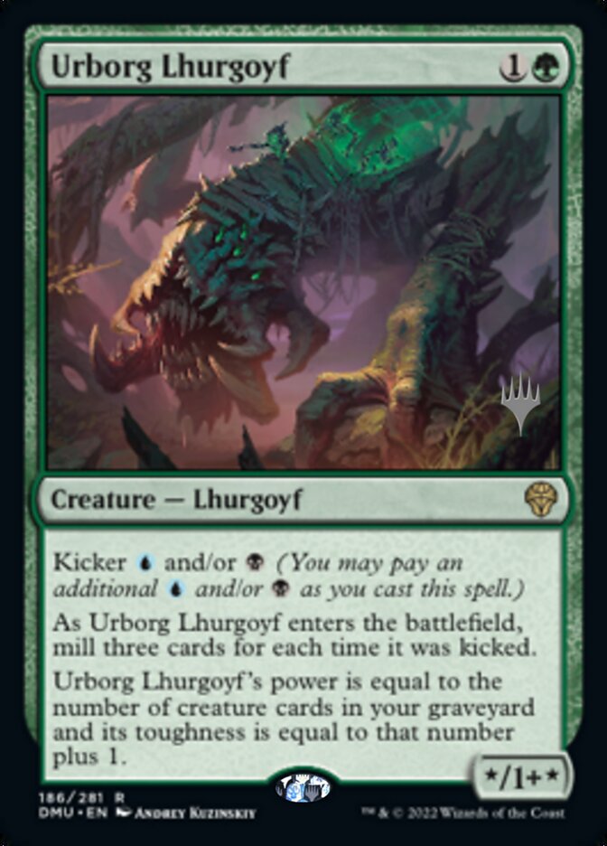 Urborg Lhurgoyf (Promo Pack) [Dominaria United Promos] | Silver Goblin